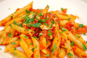 penne all'arrabbiata